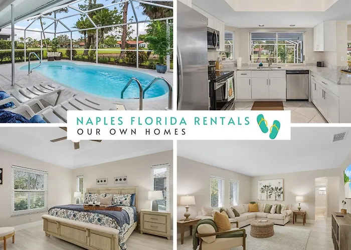 Naples Golf Front Luxe Home, Htd Pool, Golf Available At Quail Run